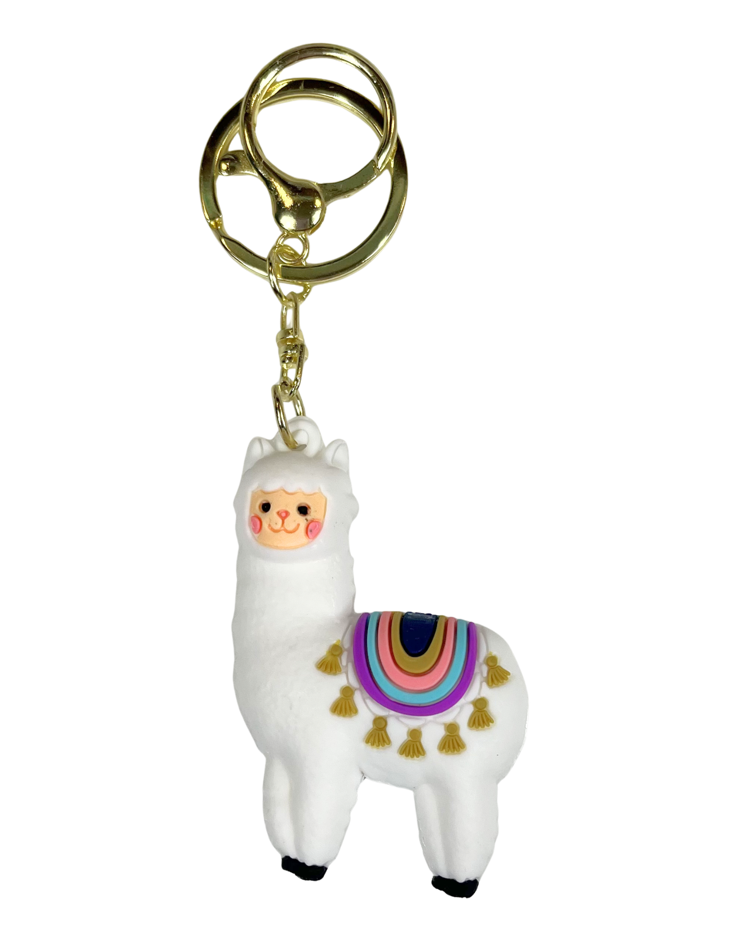 Keychain Charm: Alpaca