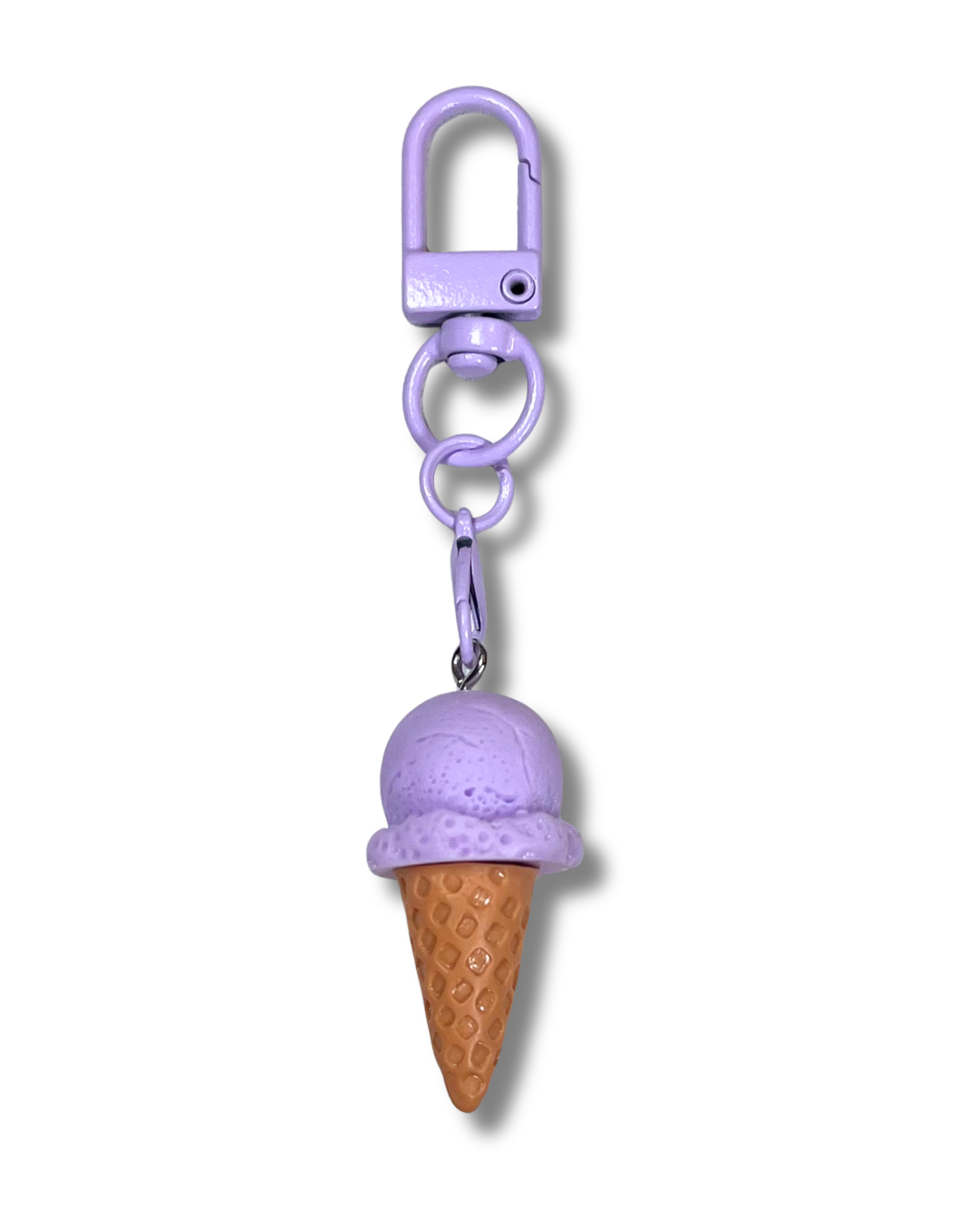 Keychain Charm: Ice Cream Cone