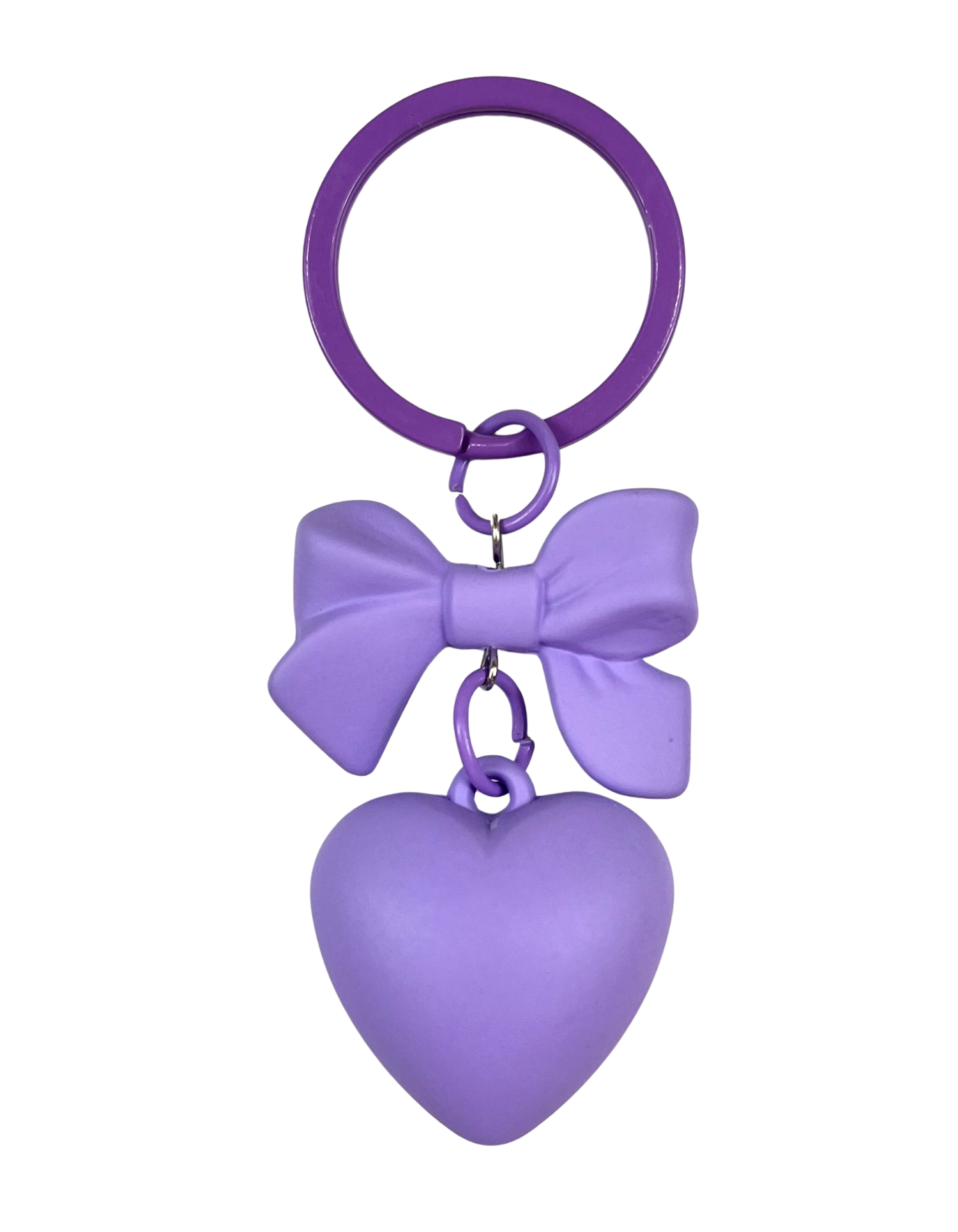 Keychain Charm: Hearts & Bows