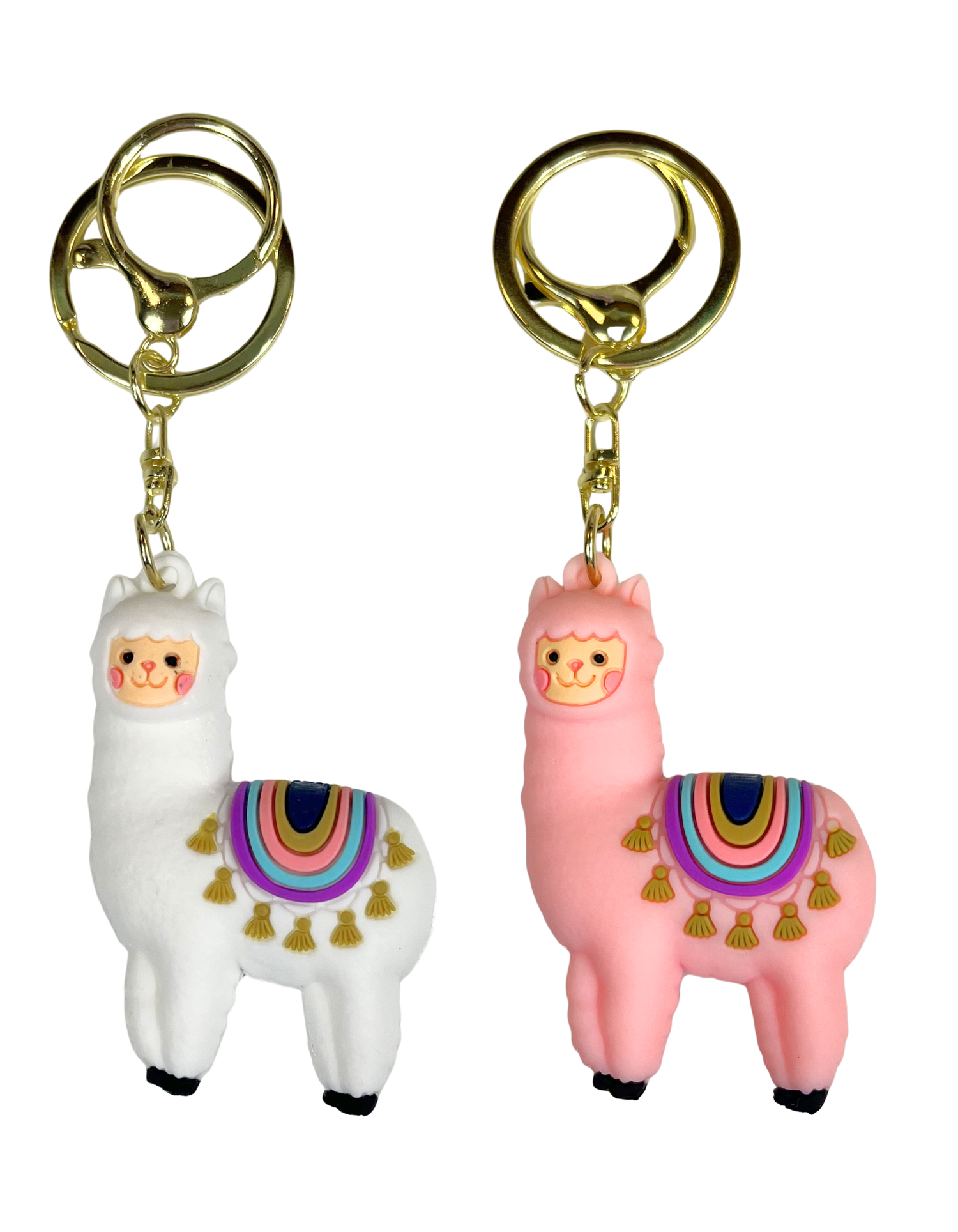 Keychain Charm: Alpaca