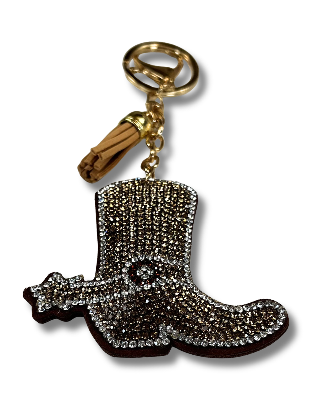 Keychain Charm: Cowgirl Boot