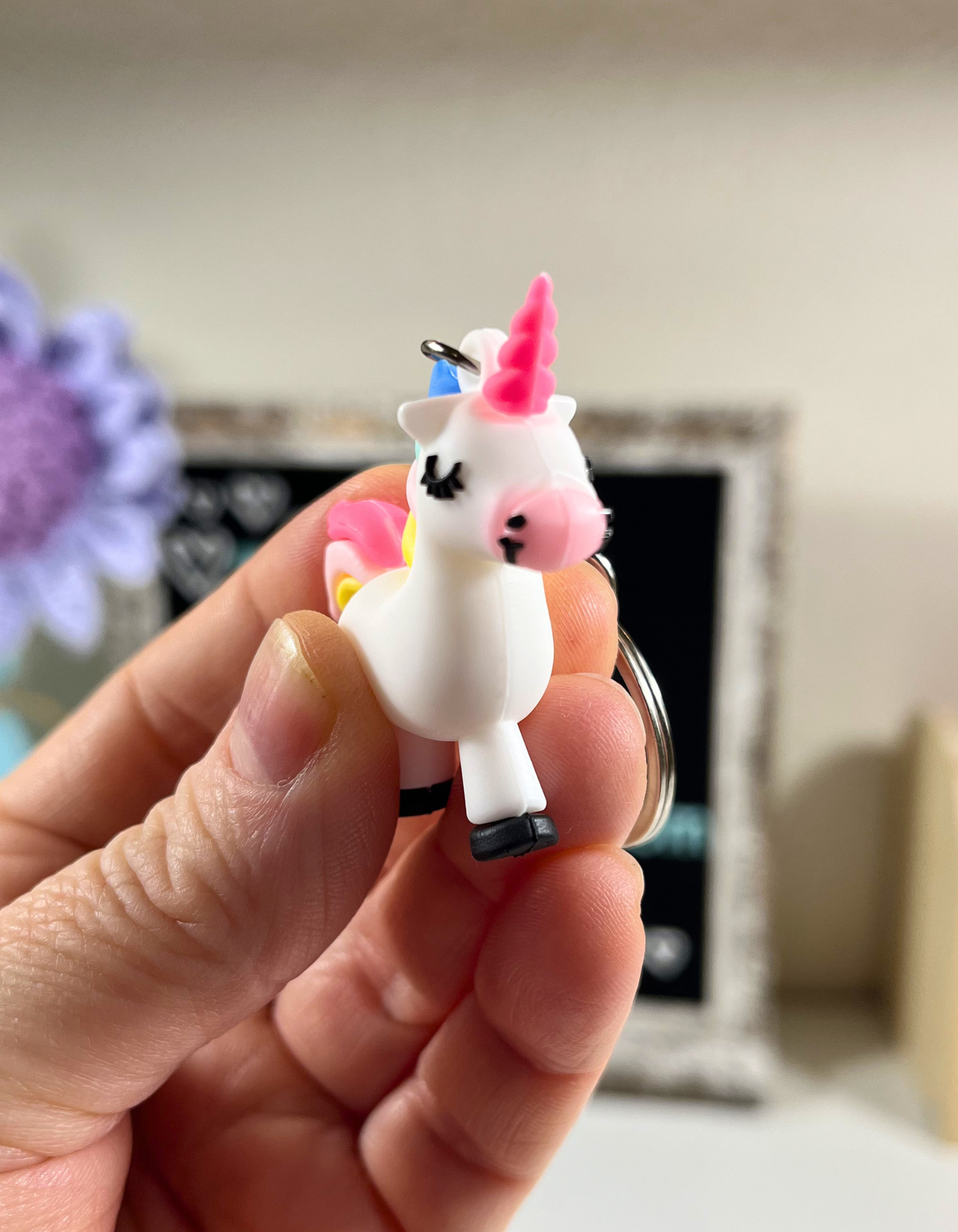 Keychain Charm: Unicorn II