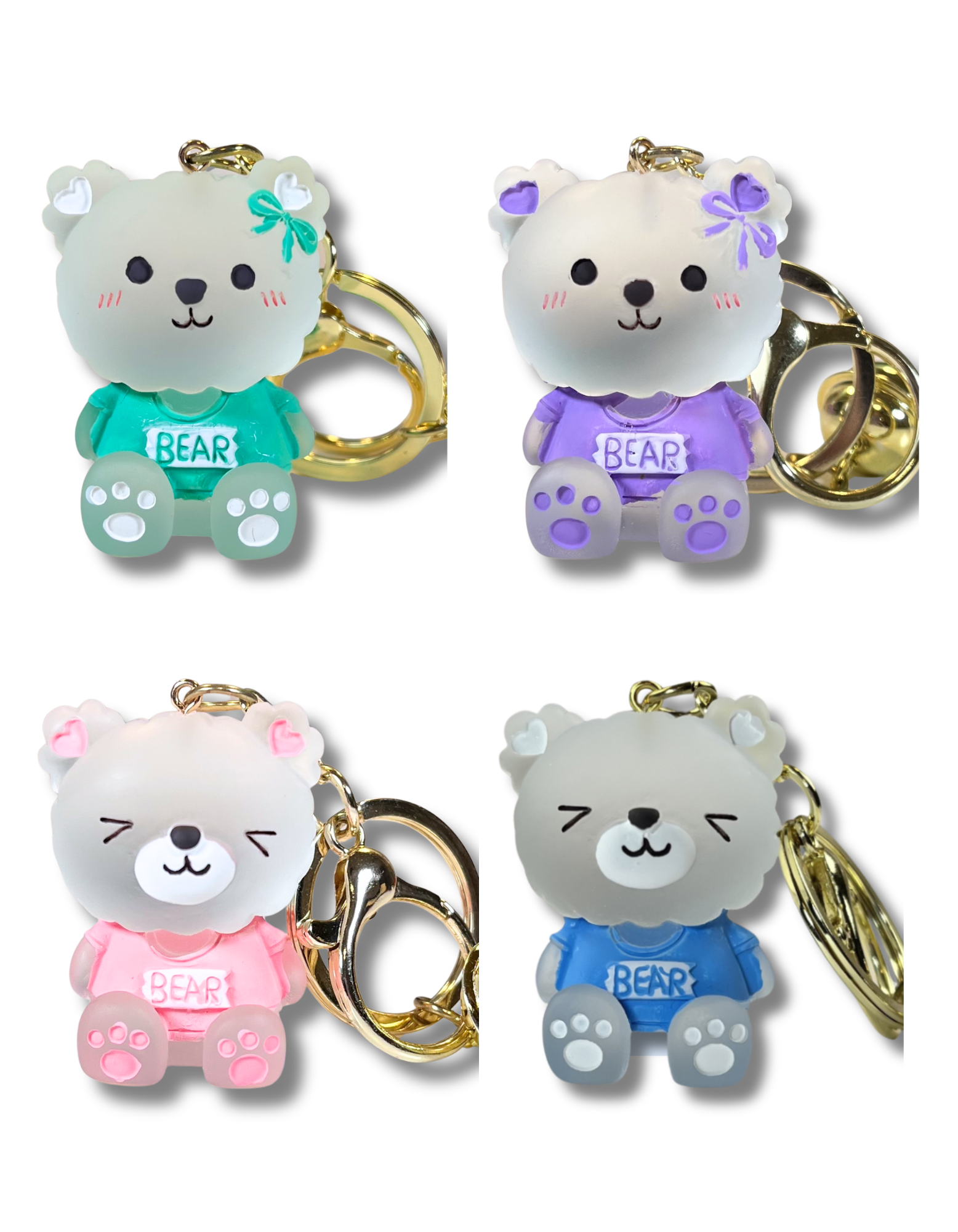 Keychain Charm: Mini Bears