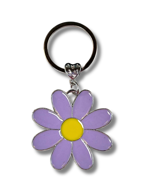 Keychain Charm: Daisies