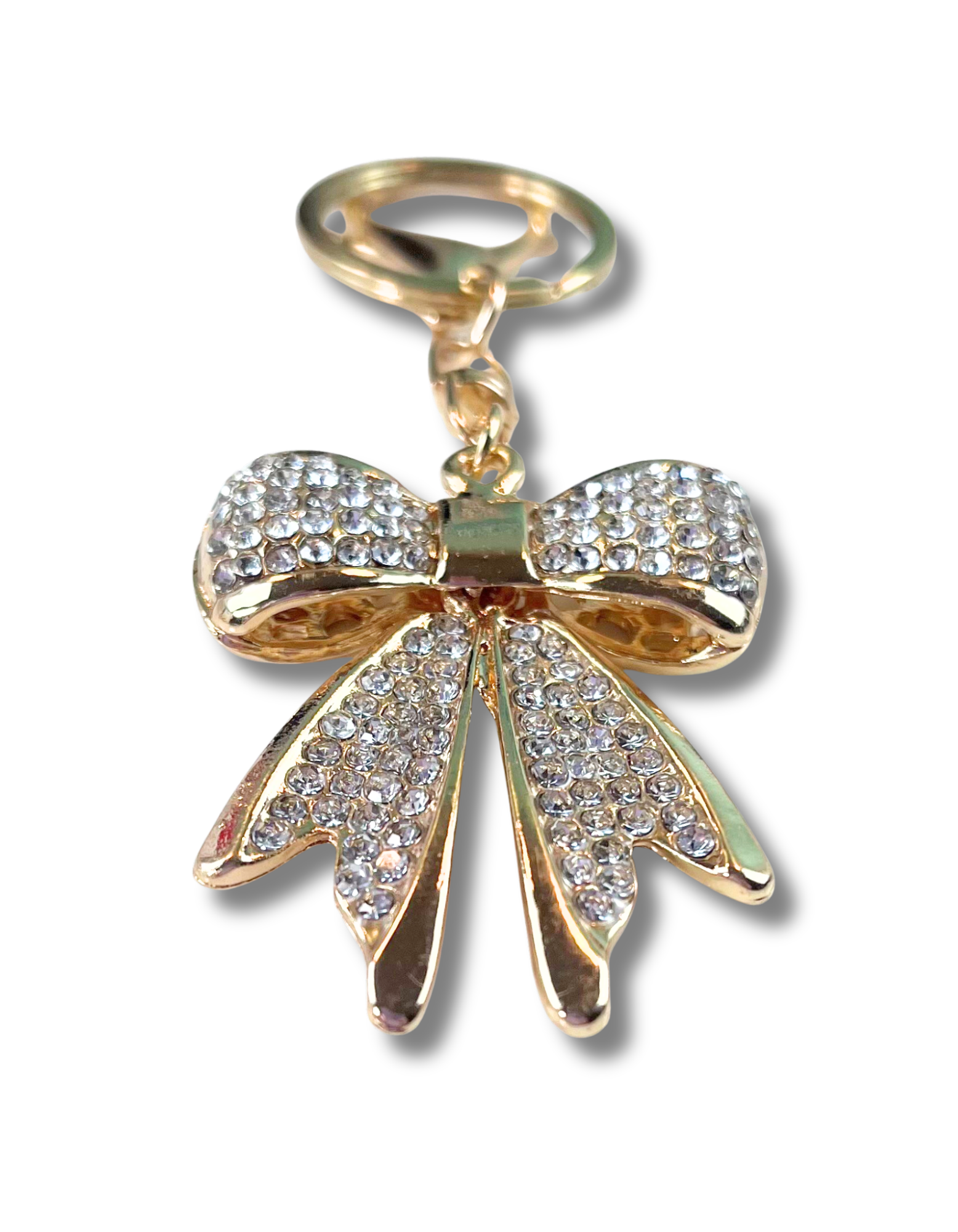 Keychain Charm: Bow in Black