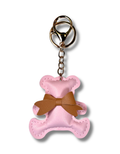Keychain Charm: Bear with Bow
