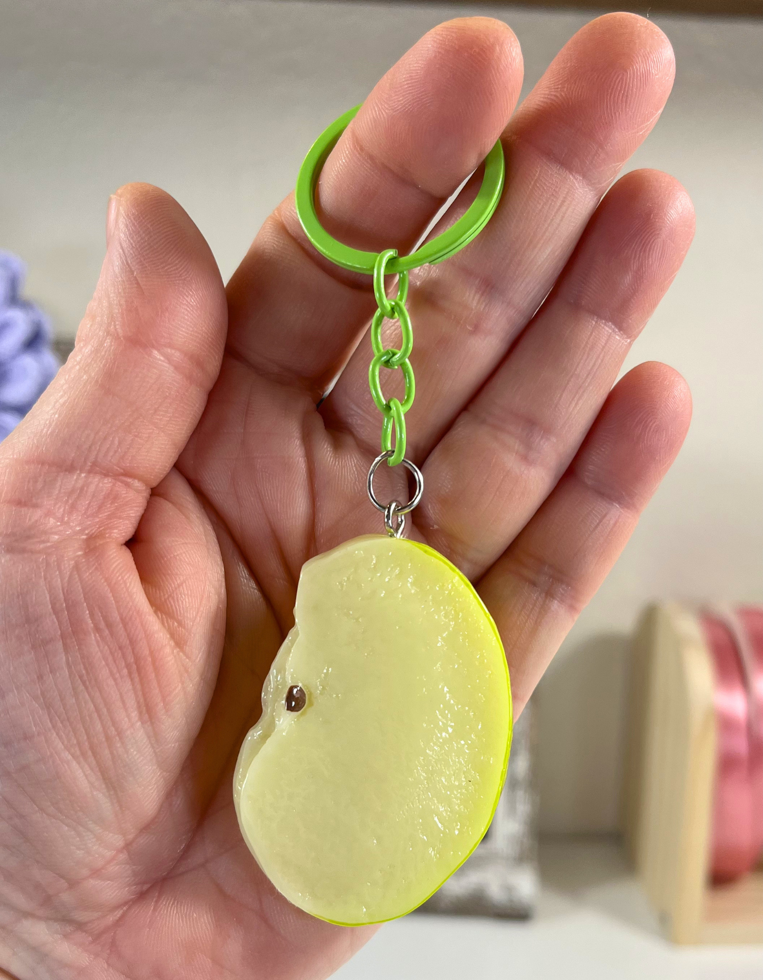 Keychain Charm: Fruit Slices