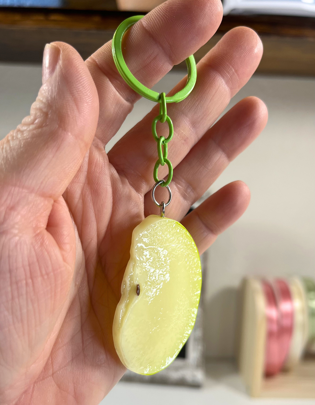 Keychain Charm: Fruit Slices