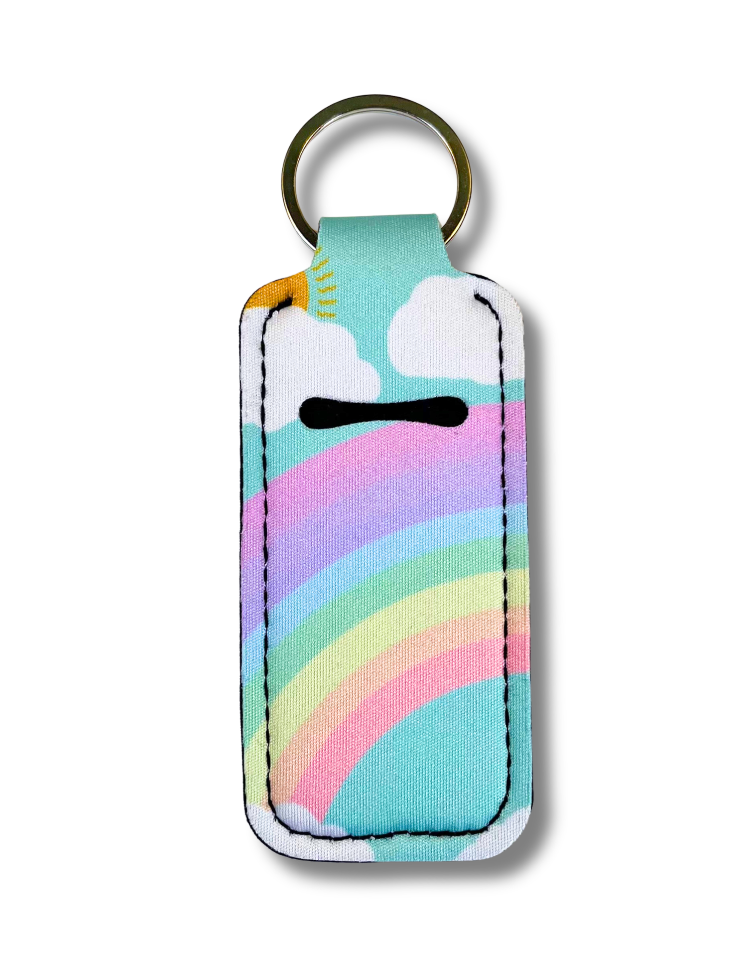 Lip Gloss Holder: Rainbow in Mint