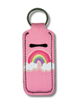 Lip Gloss Holder: Rainbow in Pink