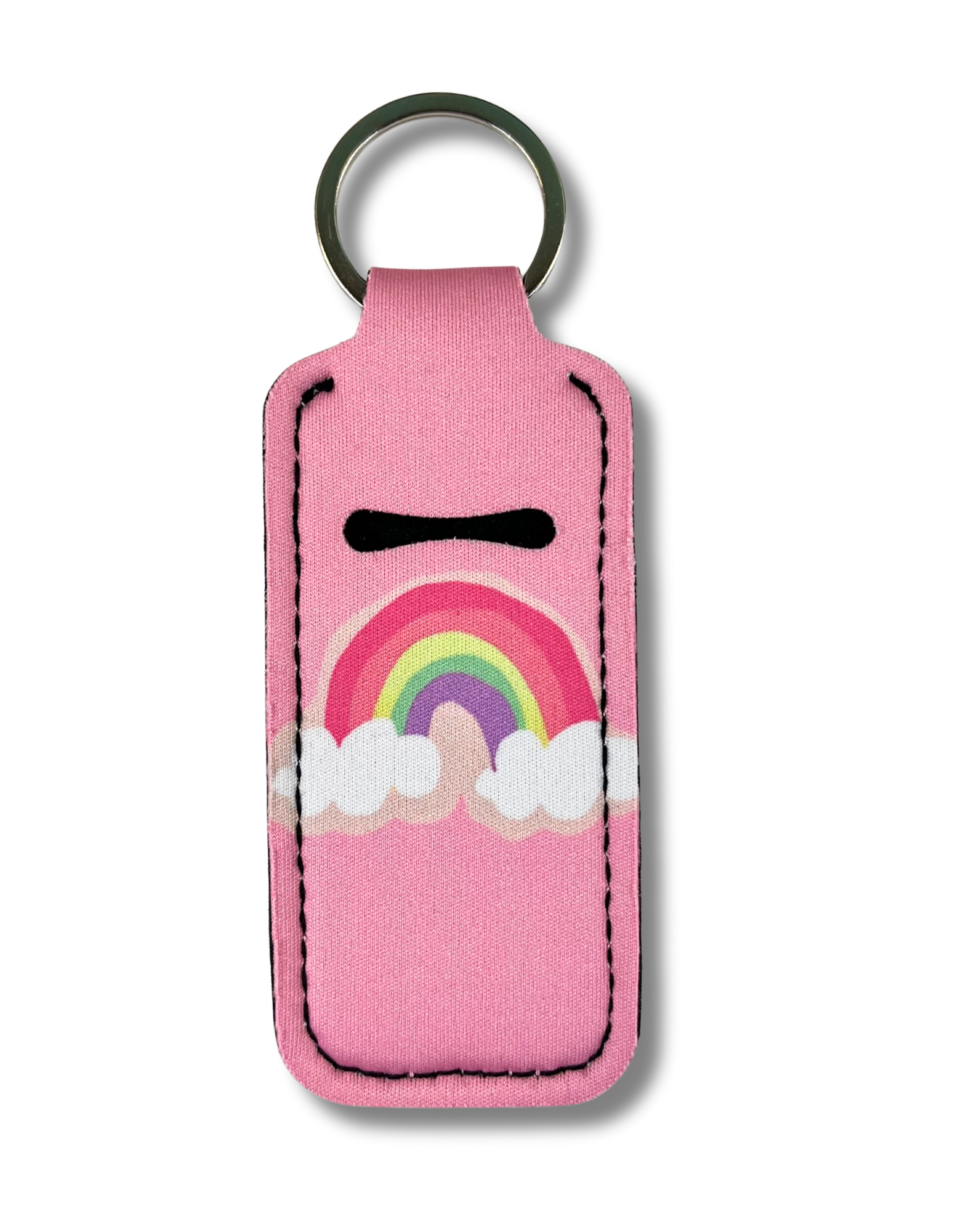 Lip Gloss Holder: Rainbow in Pink