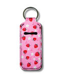 Lip Gloss Holder: Strawberries & Daisies