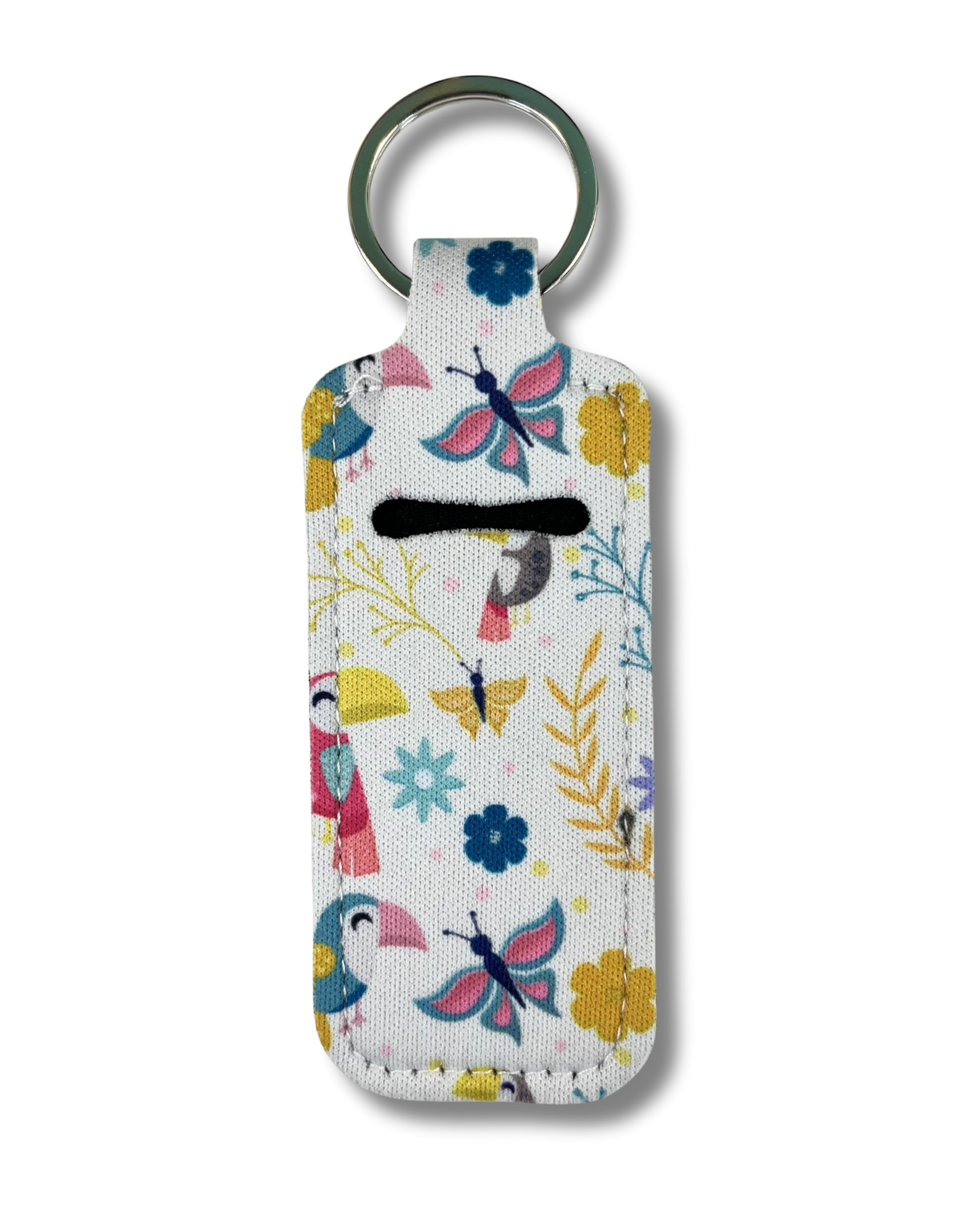 Lip Gloss Holder: Butterflies & Toucans