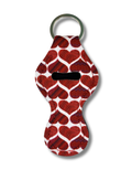 Lip Gloss Holder: Hearts in Red