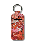 Lip Gloss Holder: Flowers in Orange