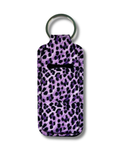 Lip Gloss Holder: Leopard in Purple