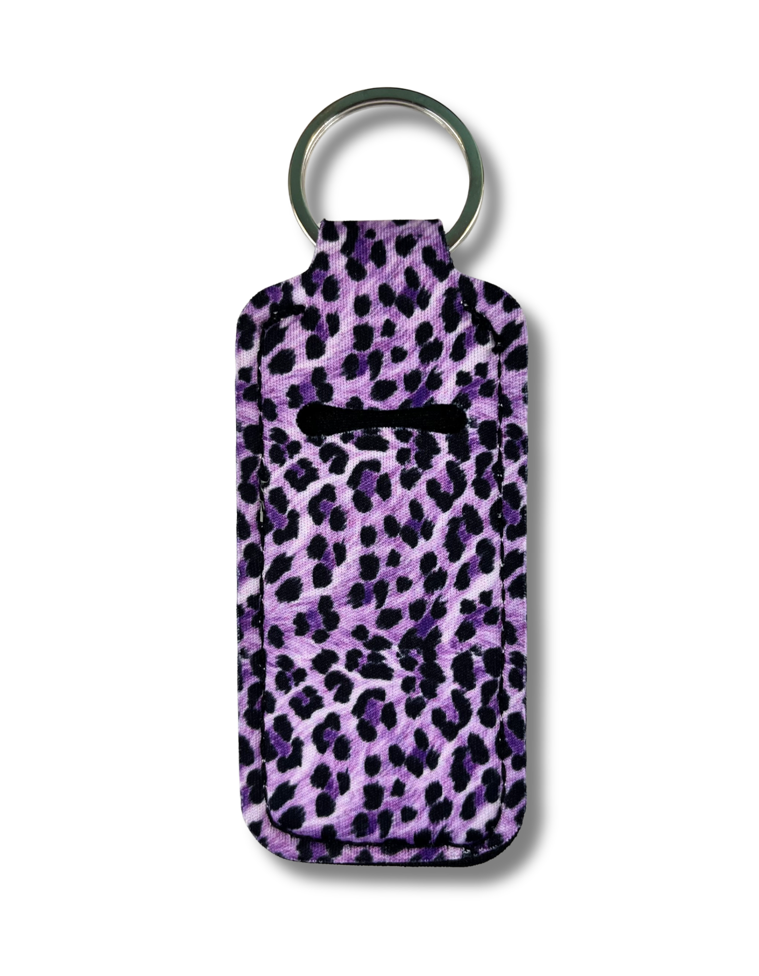 Lip Gloss Holder: Leopard in Purple