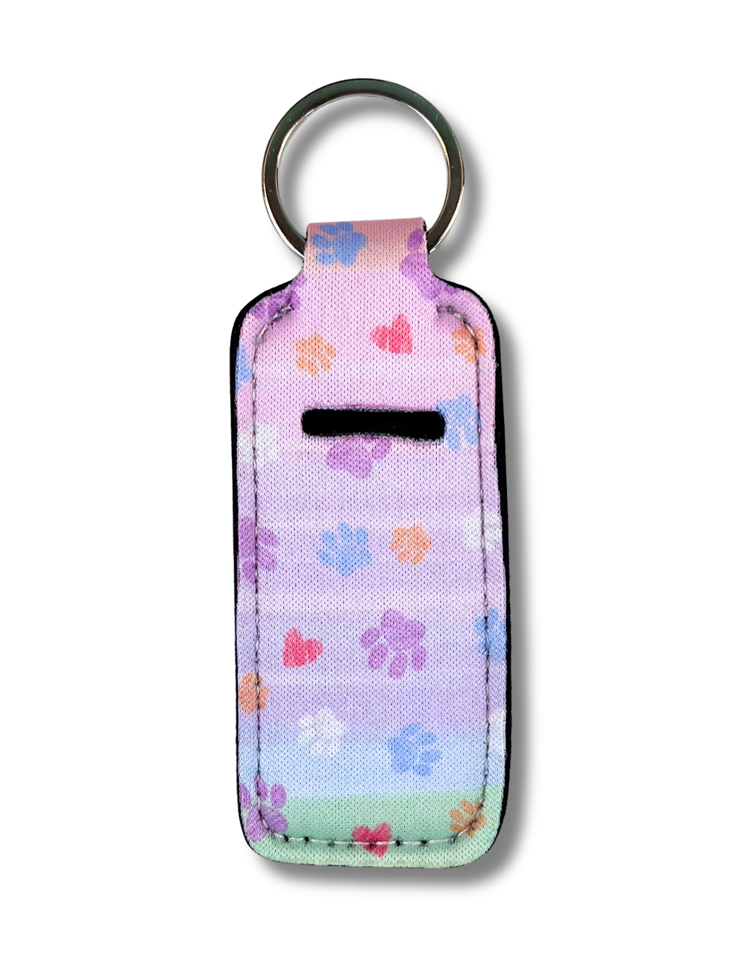 Lip Gloss Holder: Paws in Purple