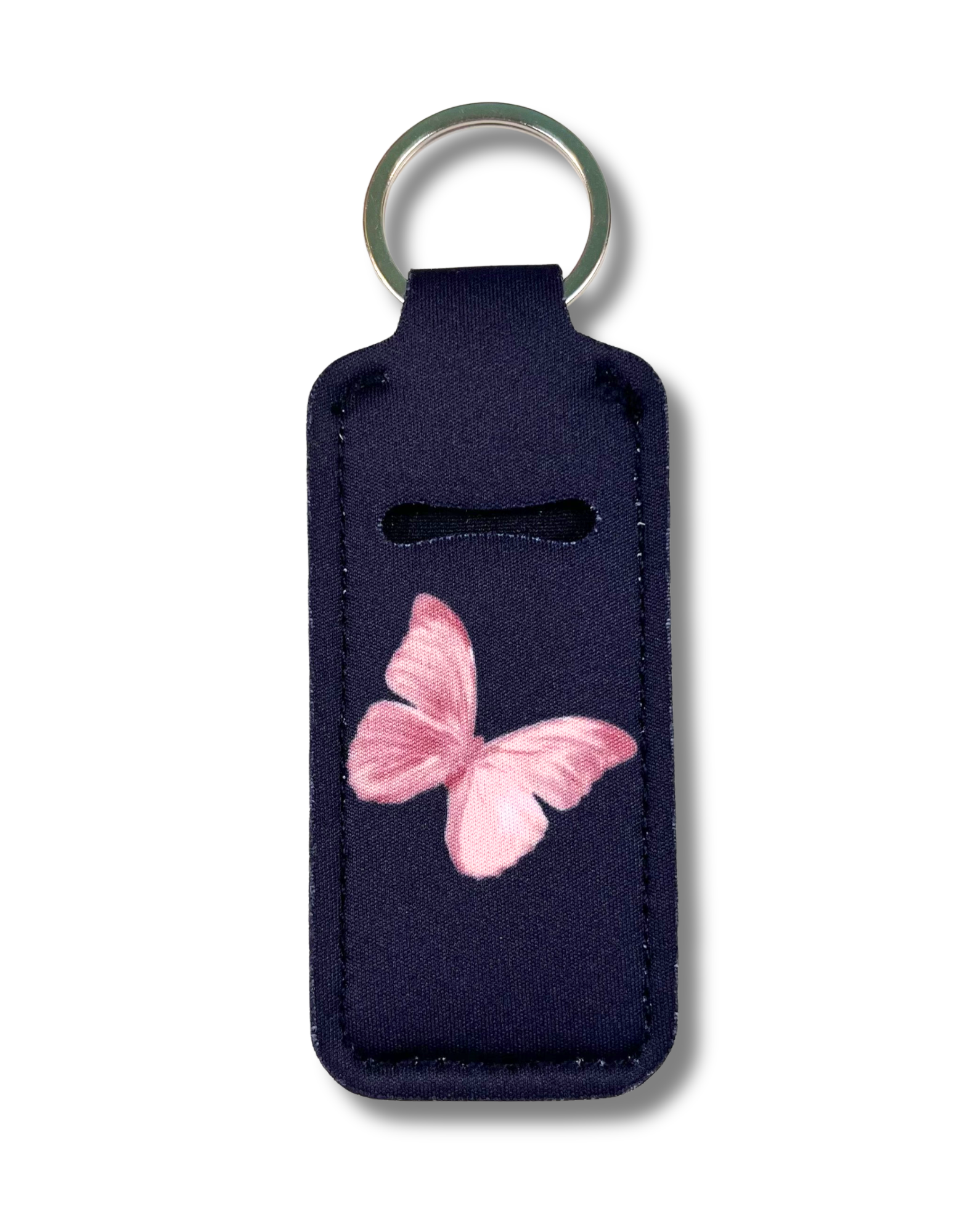 Lip Gloss Holder: Butterflies in Black