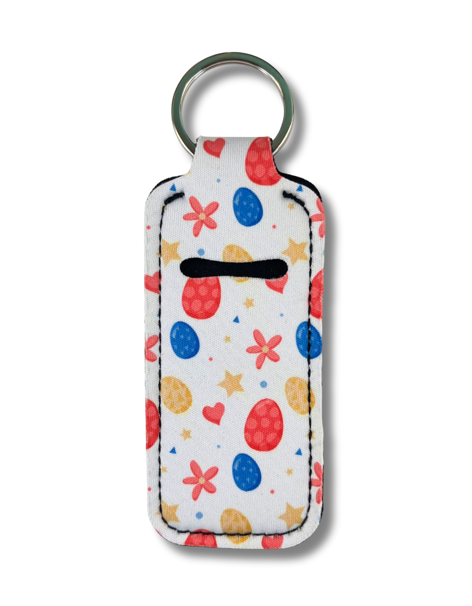 Lip Gloss Holder: Easter Eggs in White