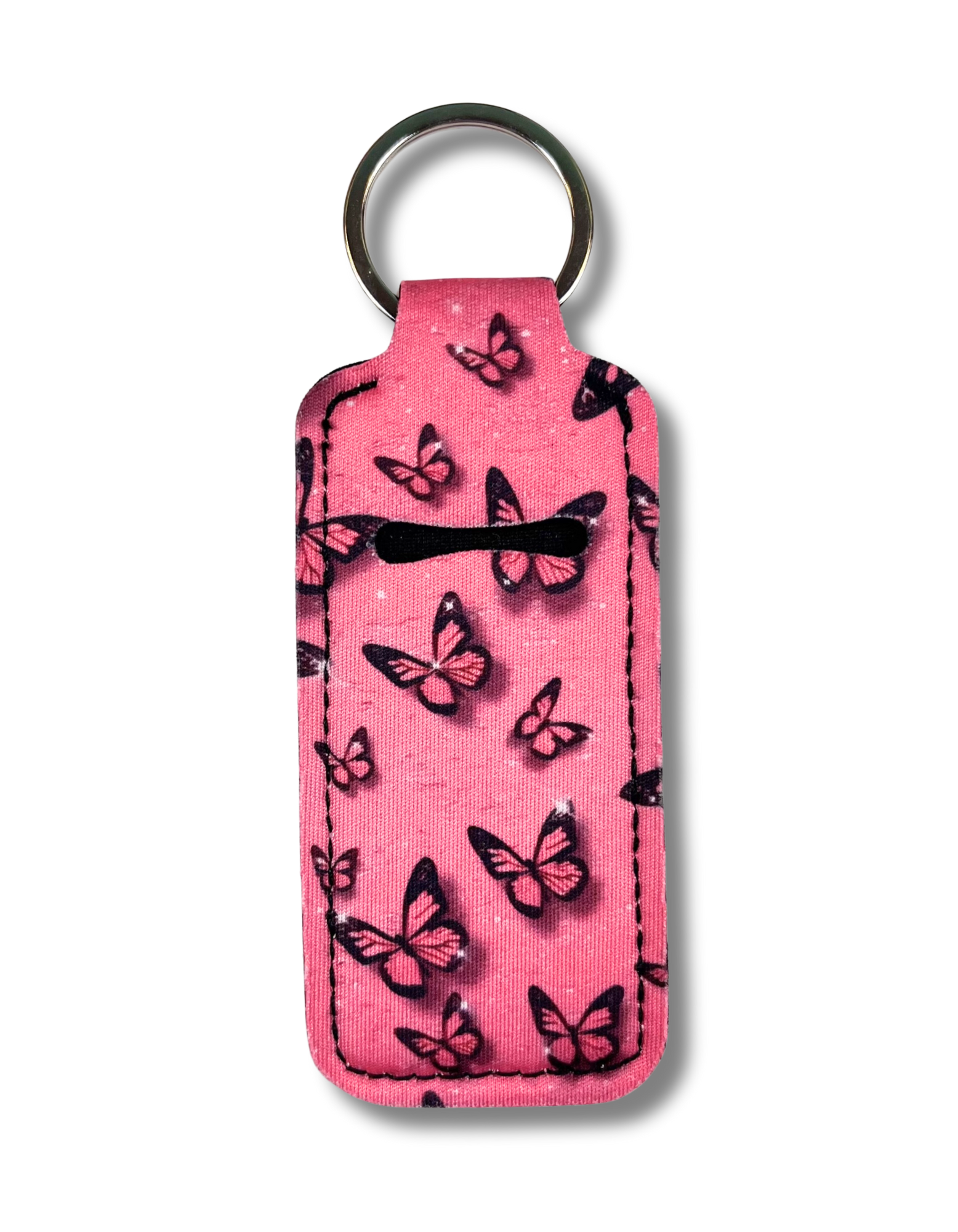 Lip Gloss Holder: Butterflies in Mauve