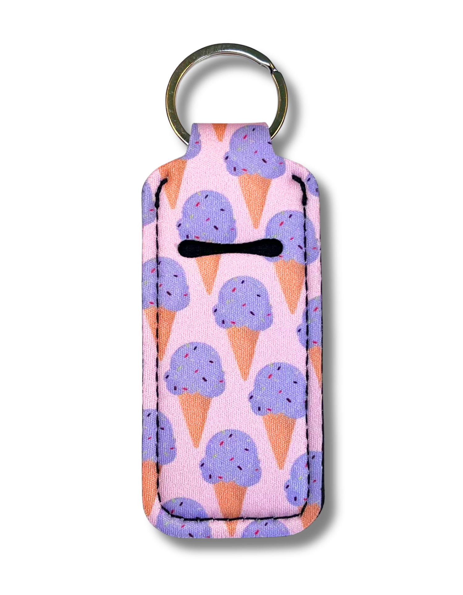 Lip Gloss Holder: Icecream in Purple