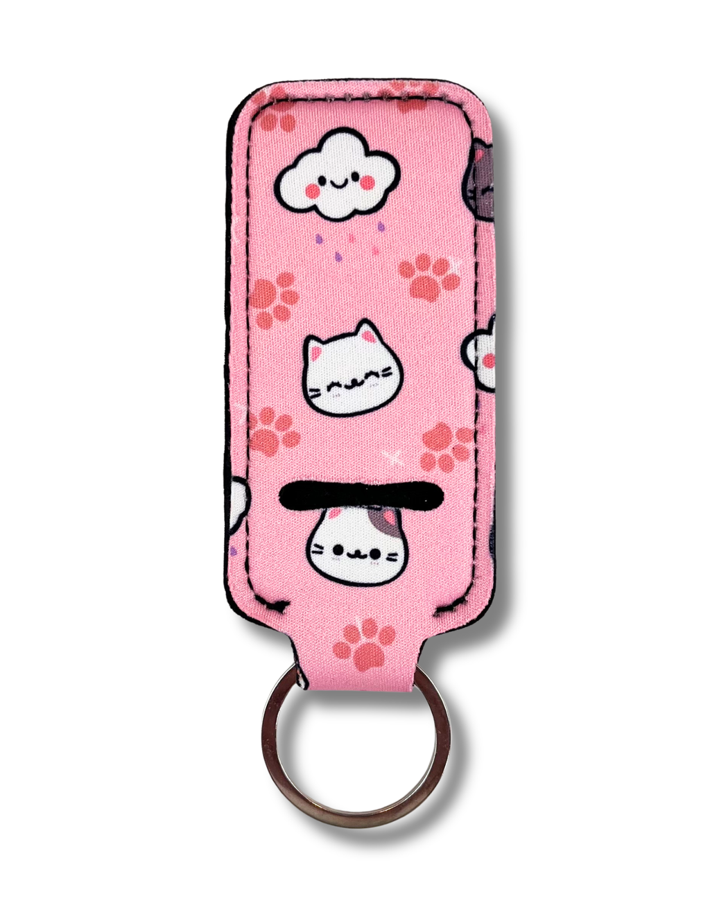 Lip Gloss Holder: Cats in Pink