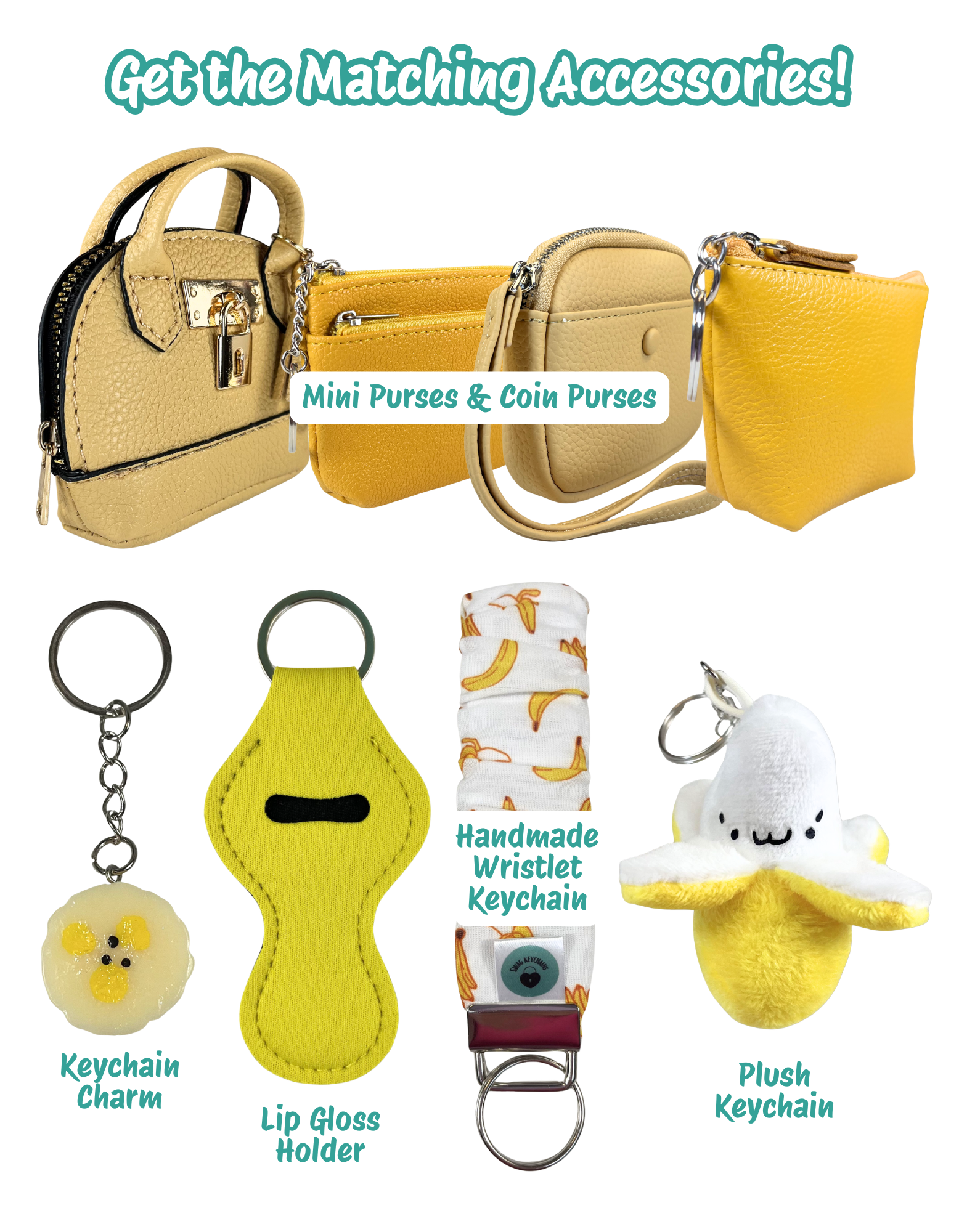 Keychain Plush: Banana