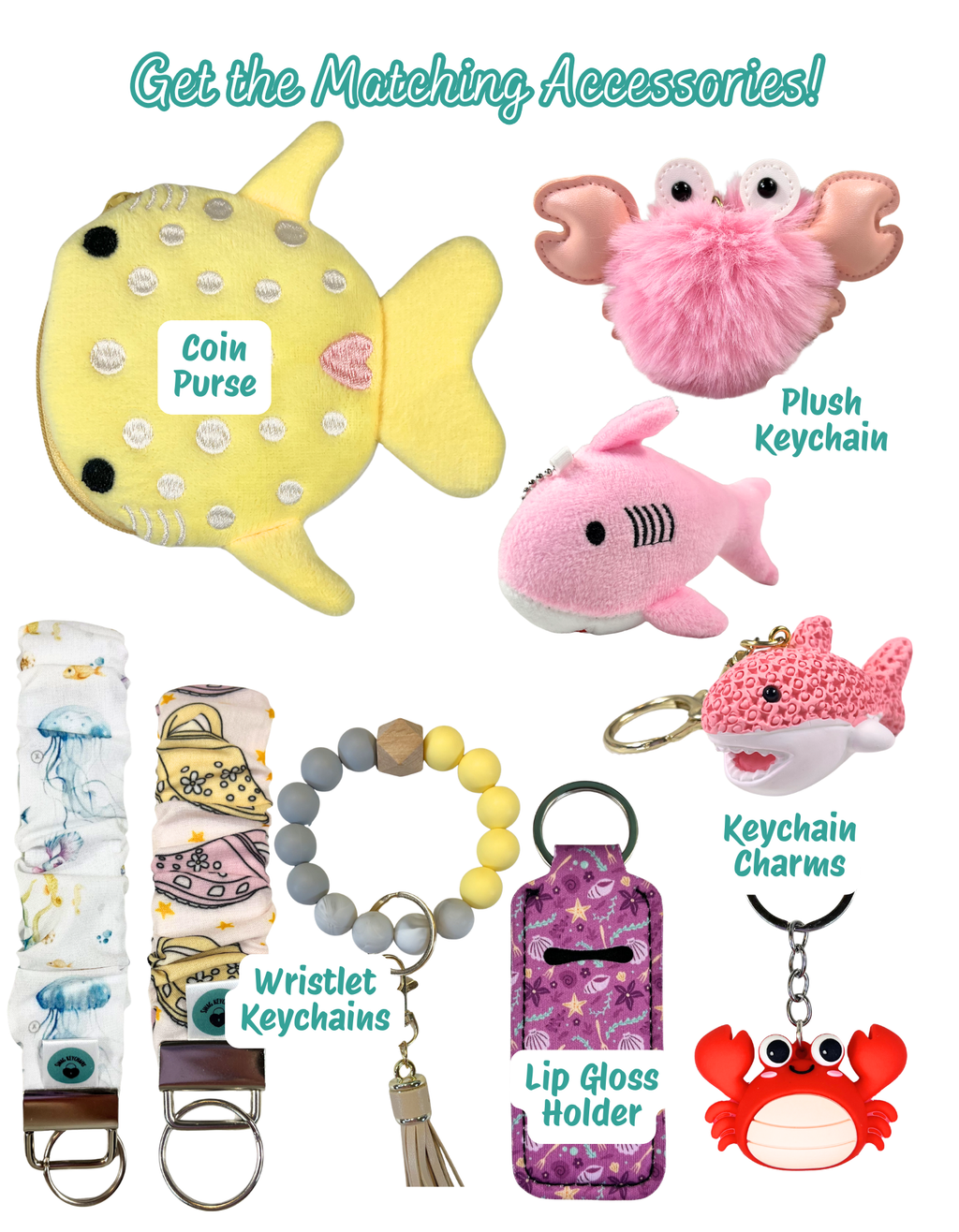 Wristlet-Scrunchie: Jelly Fish