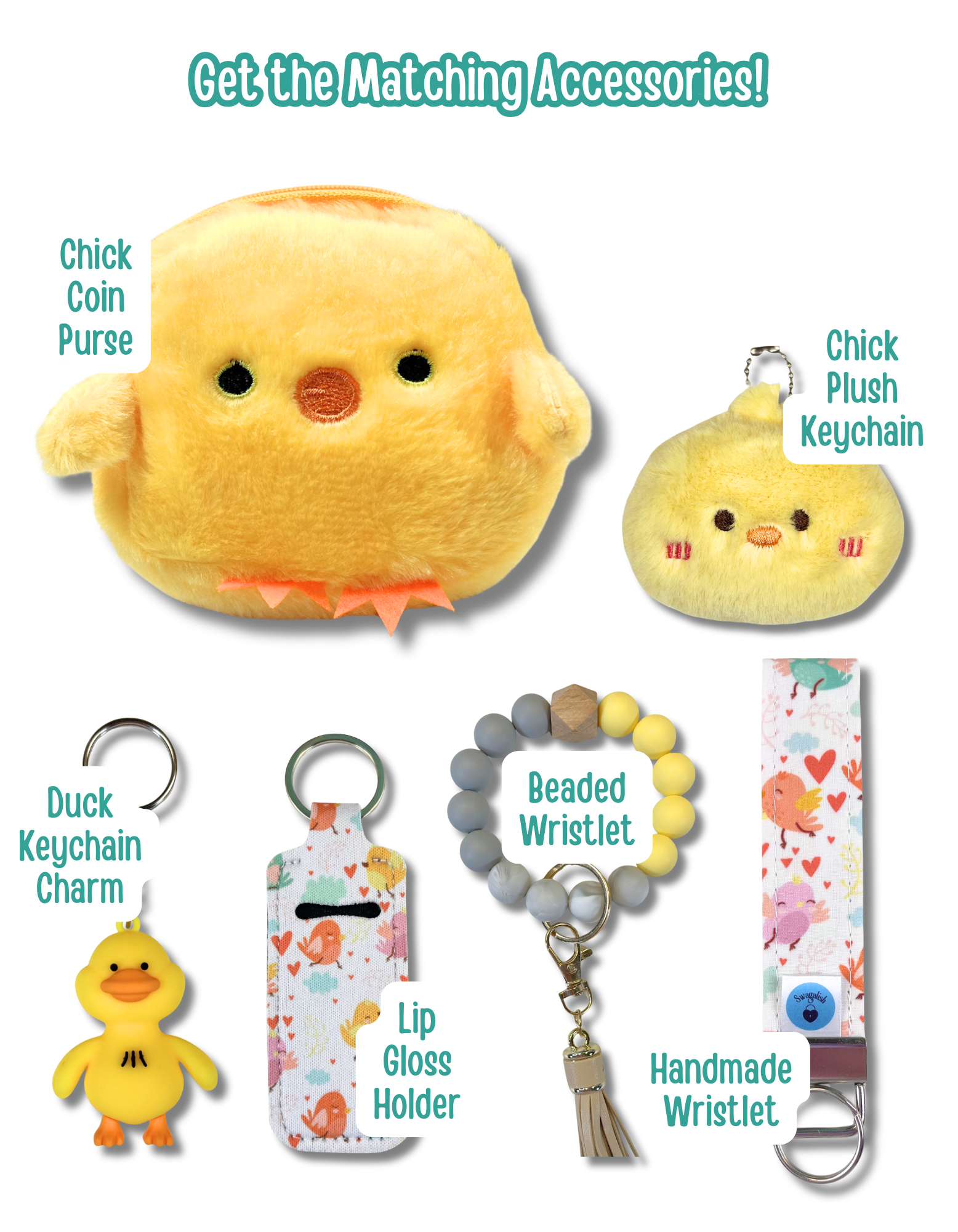 Keychain Plush: Chick