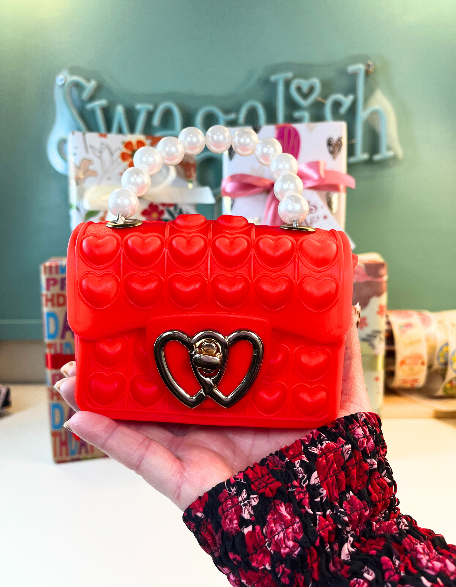 Mini Purse: Red Jelly