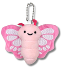 Keychain Plush: Butterfly in Pink