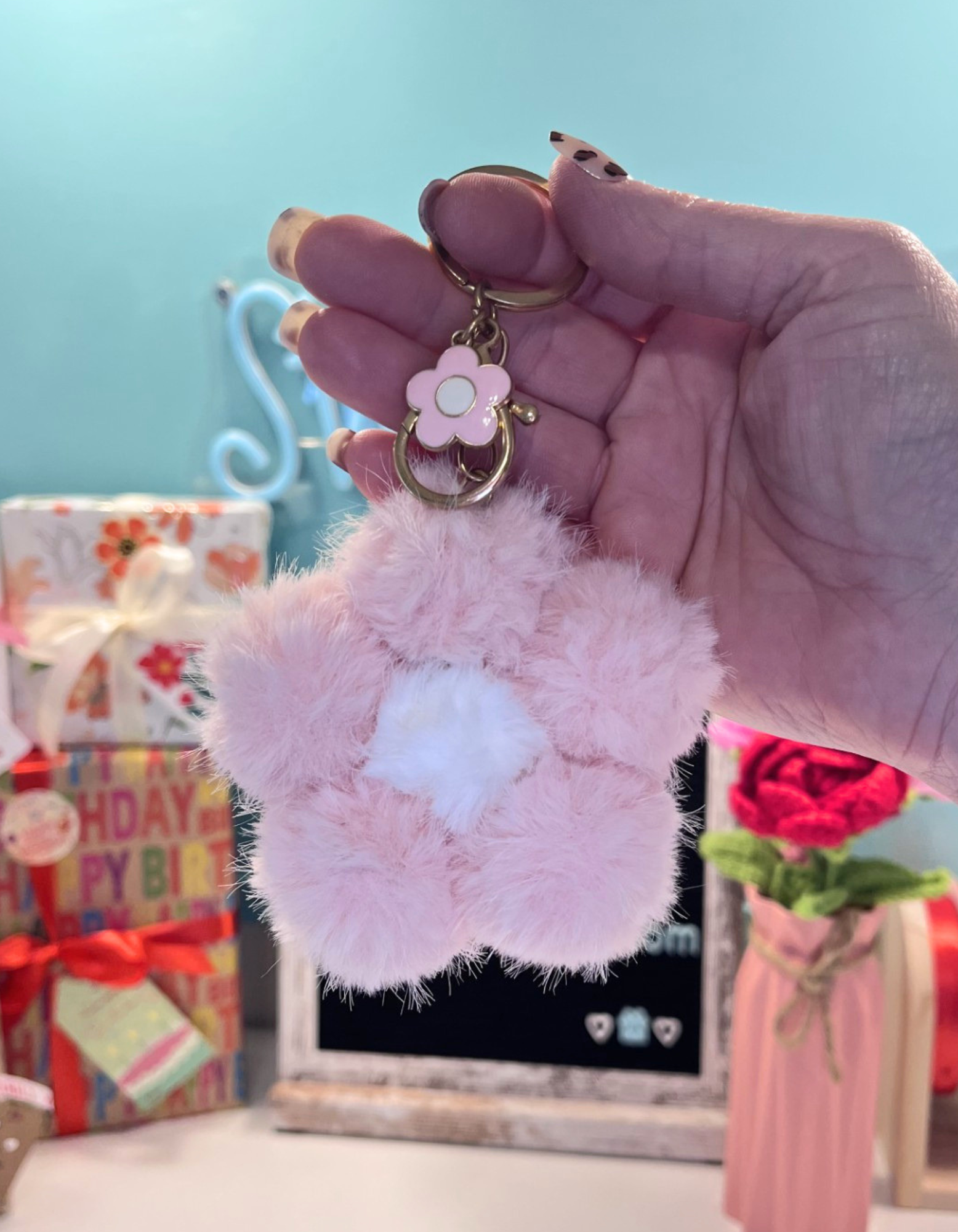 Keychain Plush: Flower