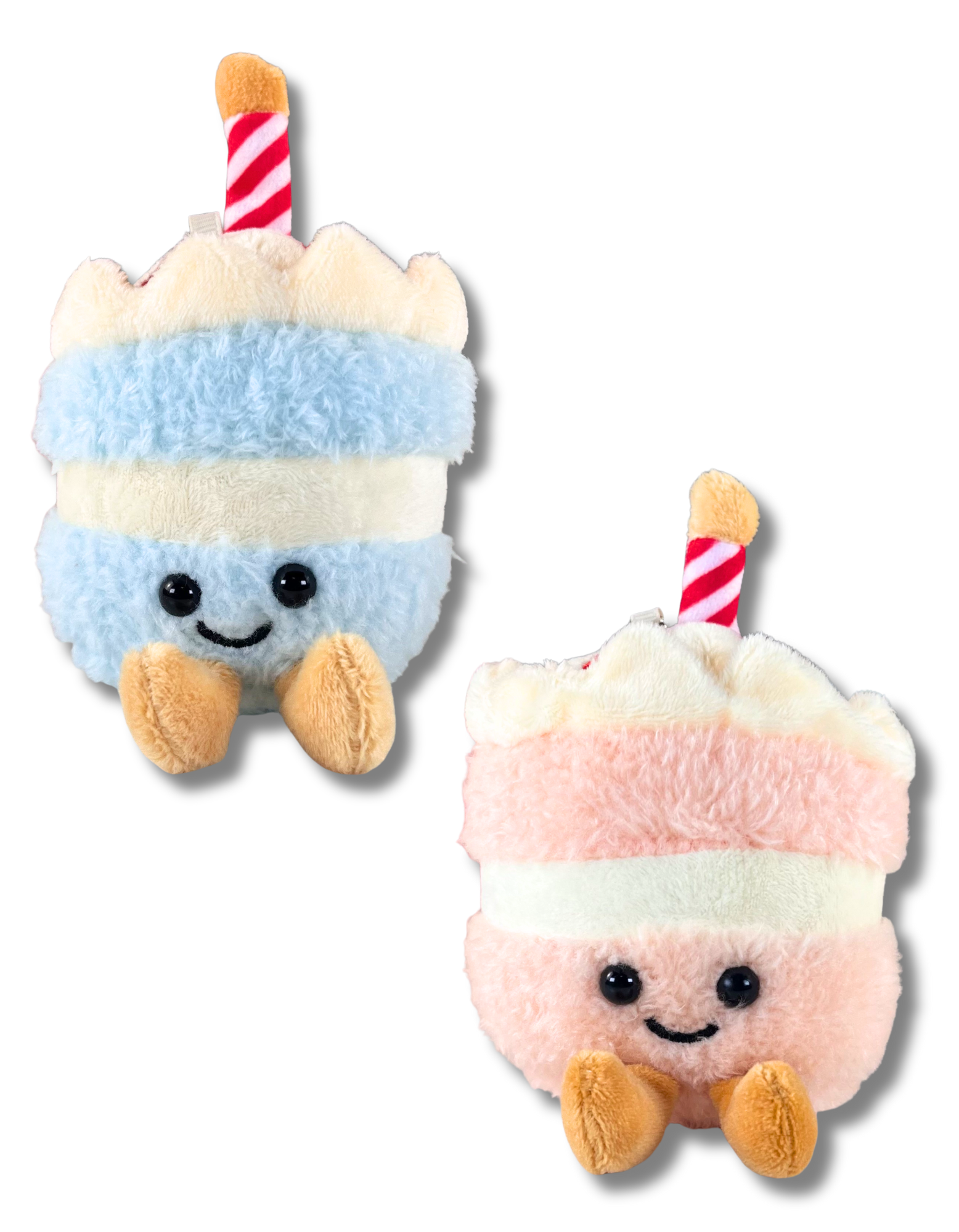 Keychain Plush: Birthday Cake