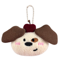 Keychain Plush: Cherry Dog