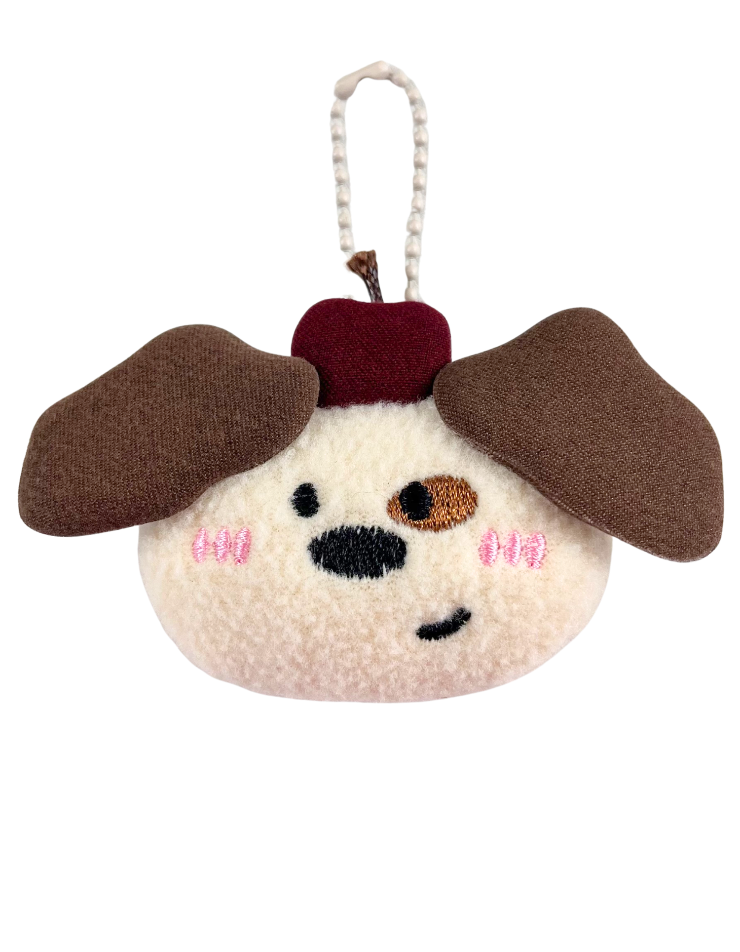 Keychain Plush: Cherry Dog