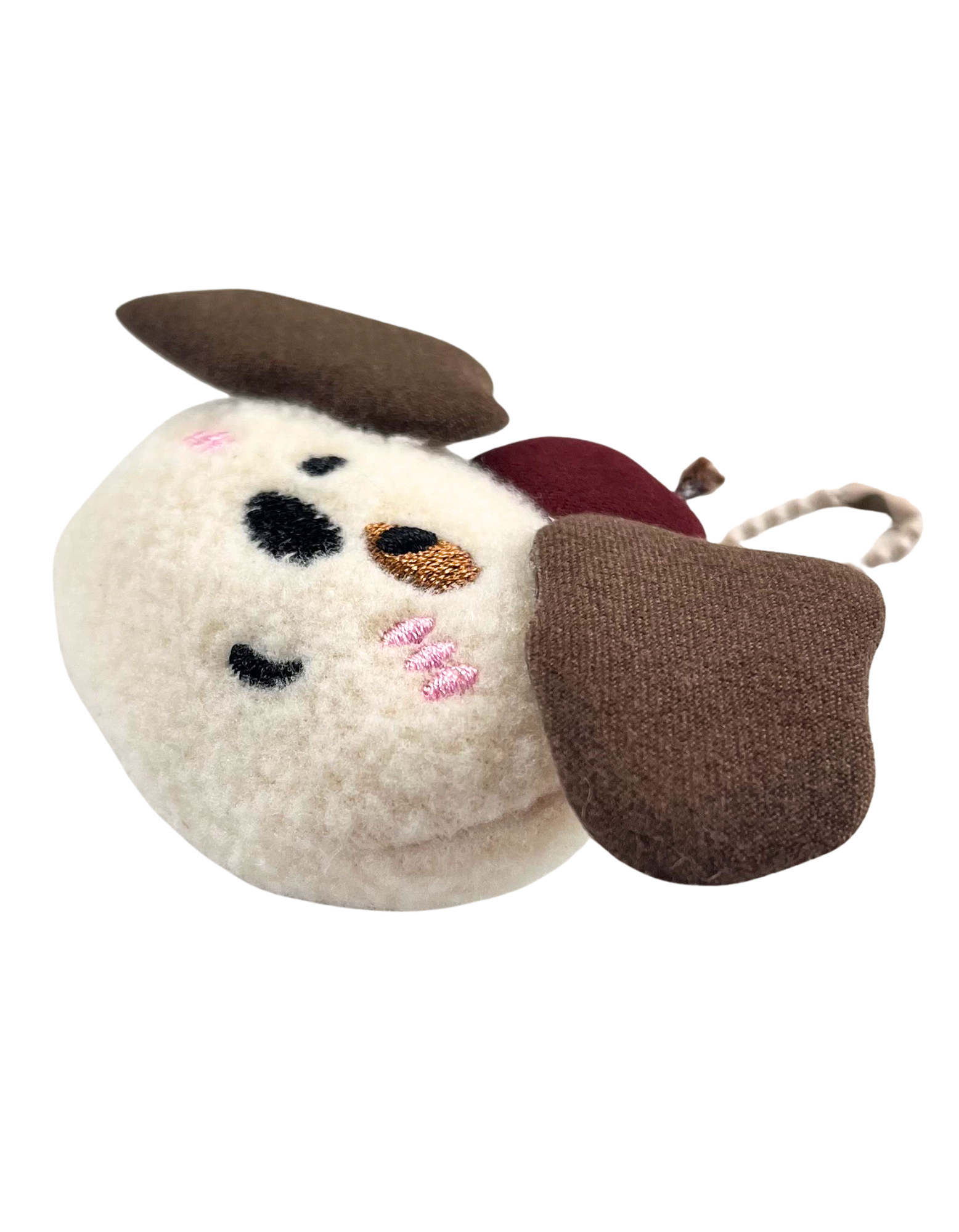 Keychain Plush: Cherry Dog