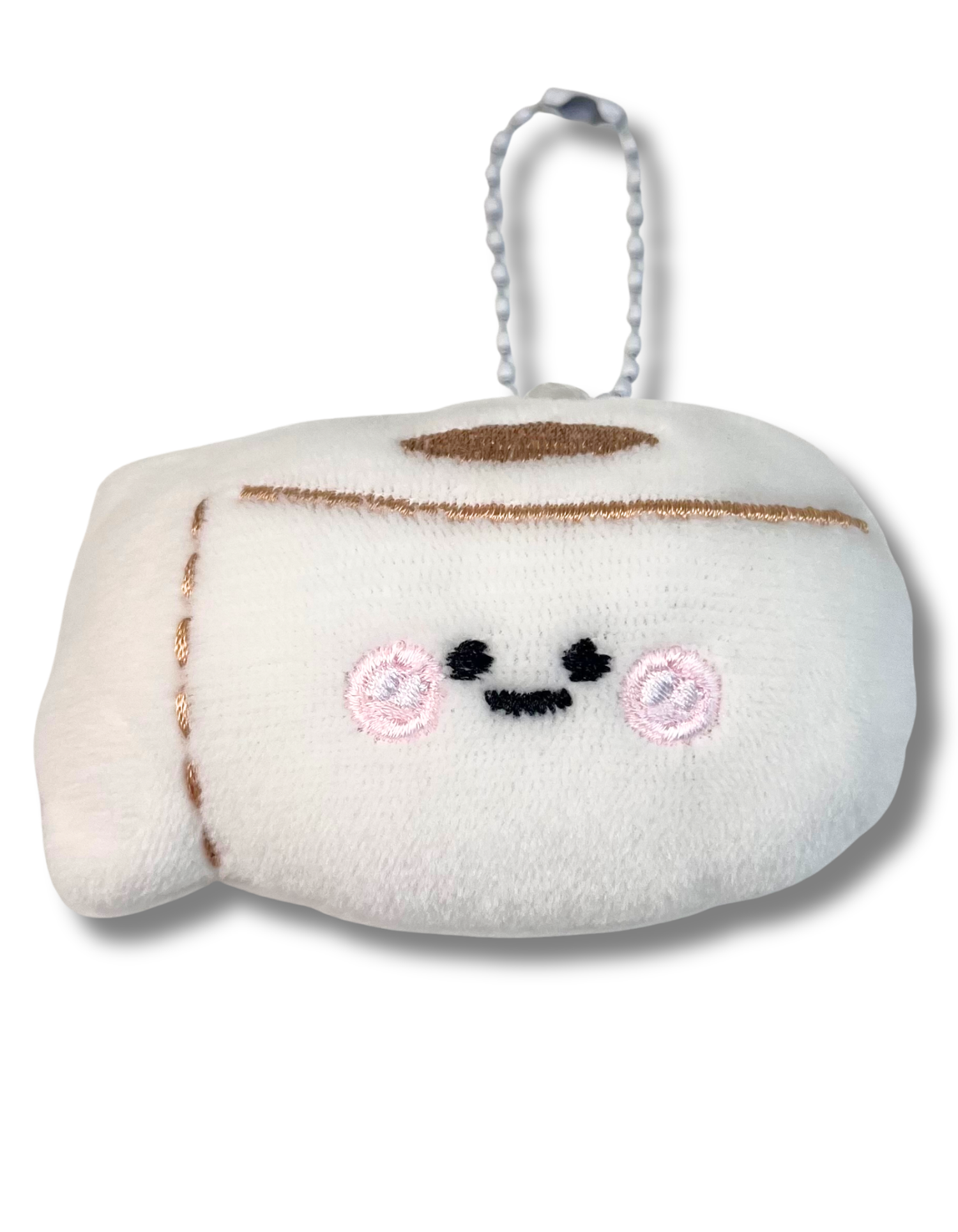 Keychain Plush: Toilet Paper Roll