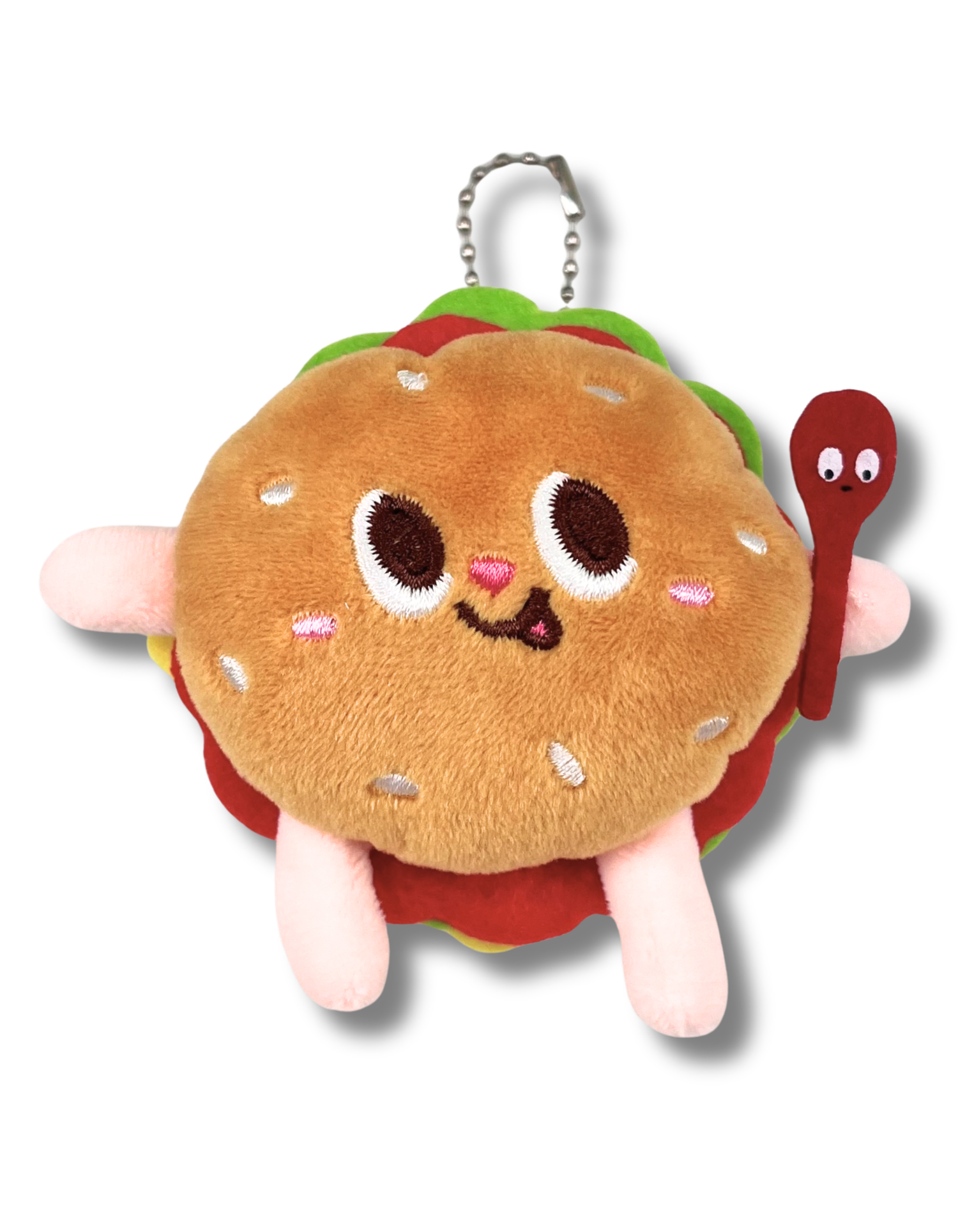 Keychain Plush: Cheeseburger