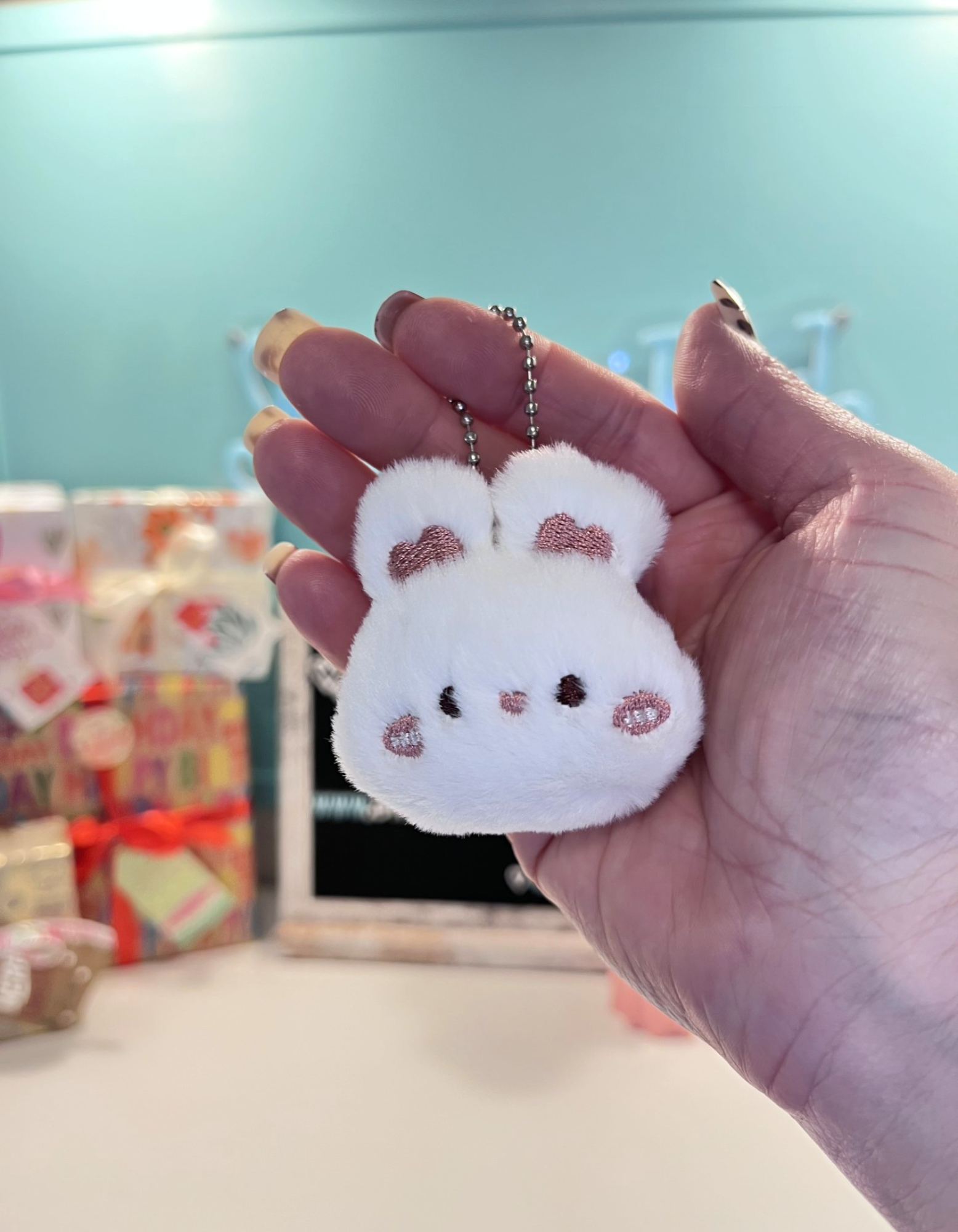 Keychain Plush: Mini Bunny