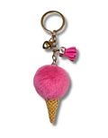 Keychain Plush: Ice Cream Cone