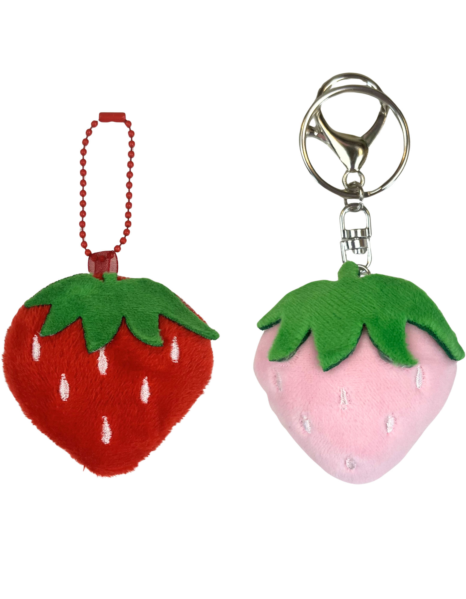 Keychain Plush: Strawberry