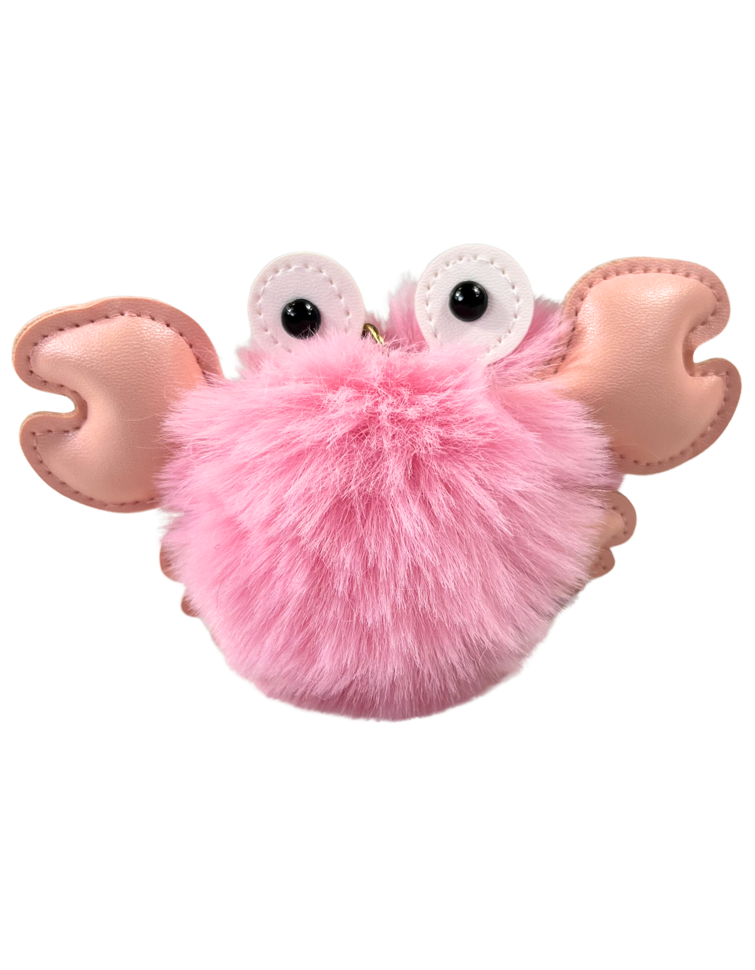 Keychain Pom-pom: Crab