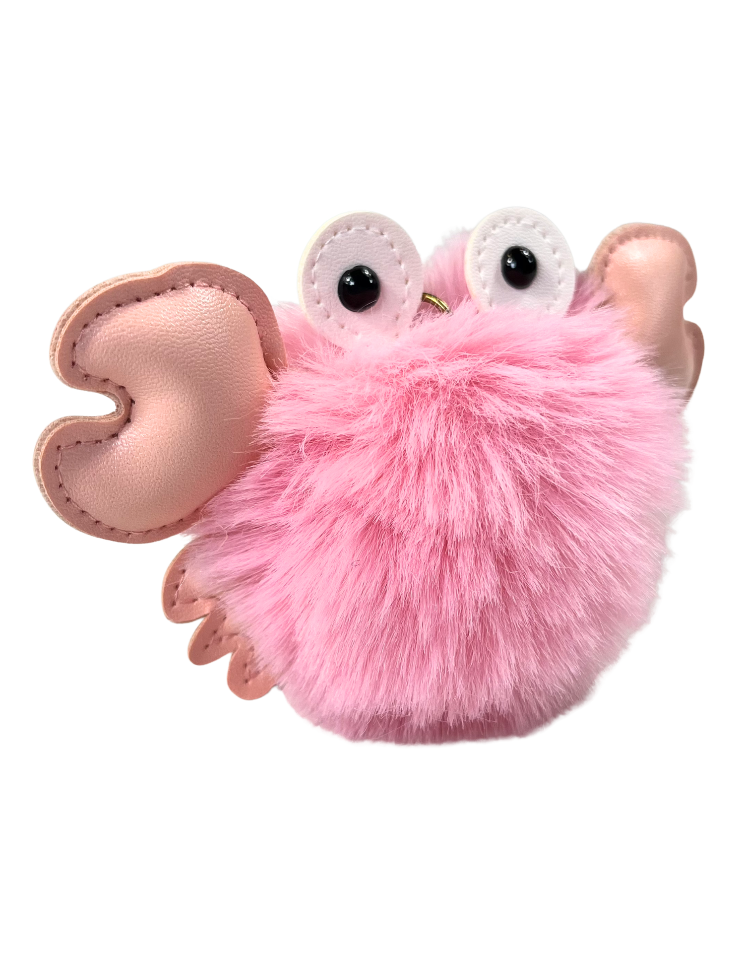 Keychain Pom-pom: Crab