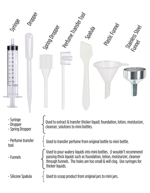 Beauty: 7-Piece Transfer Tool Kit