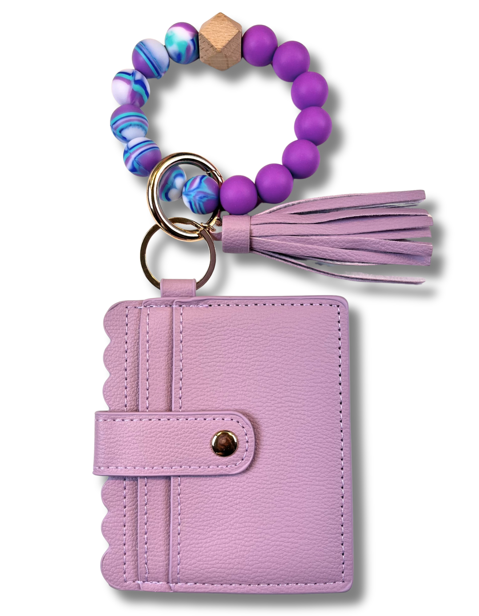 Cardholder: Beaded Wristlet Set