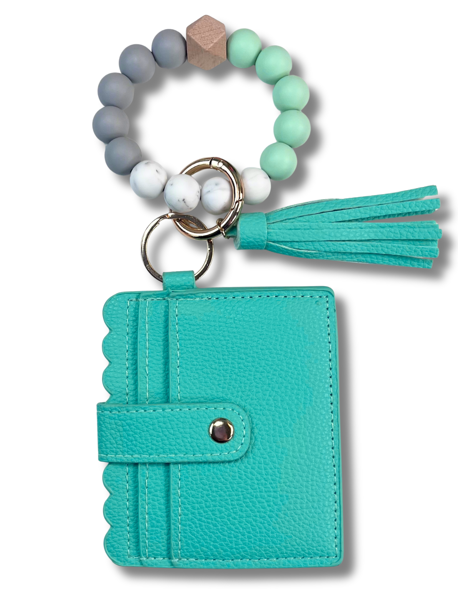 Cardholder: Beaded Wristlet Set