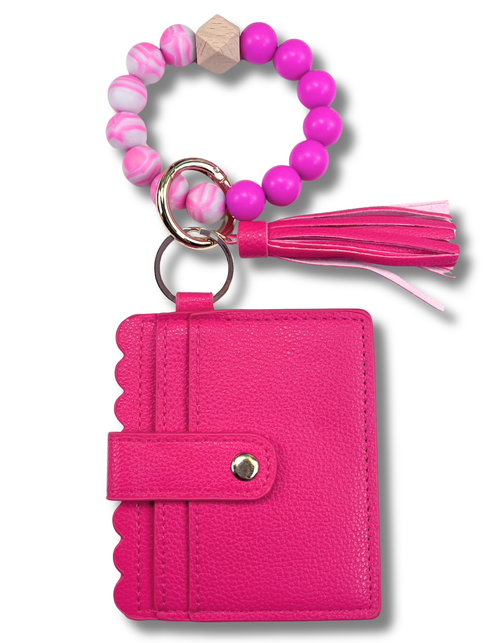 Cardholder: Beaded Wristlet Set