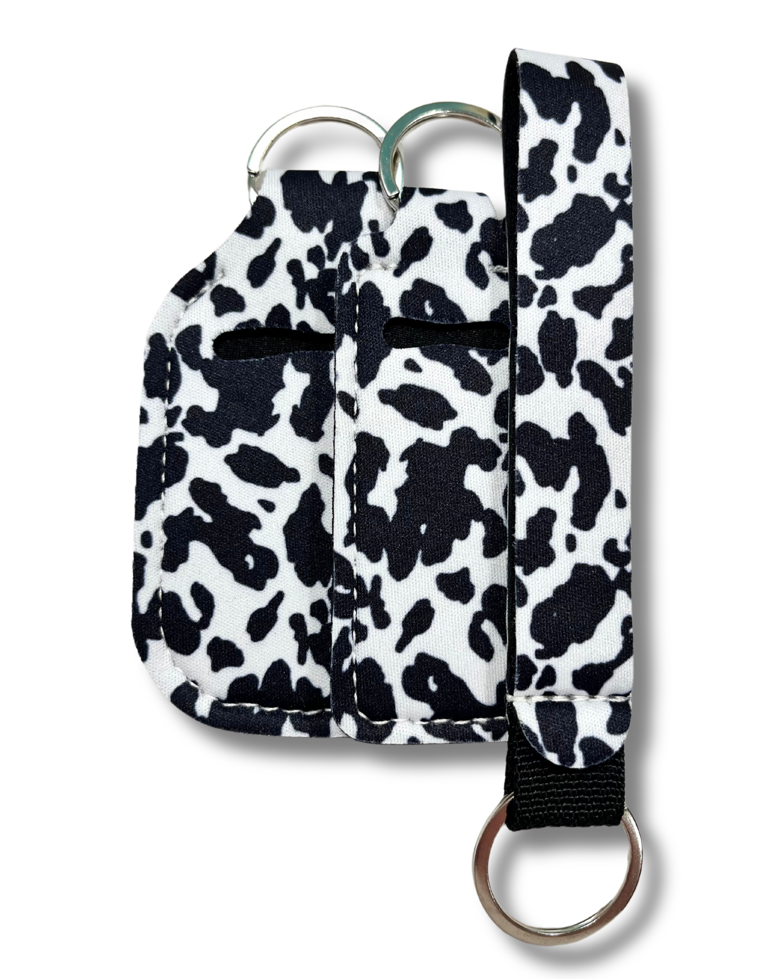 Wristlet-3-PCS Set: Cow Print