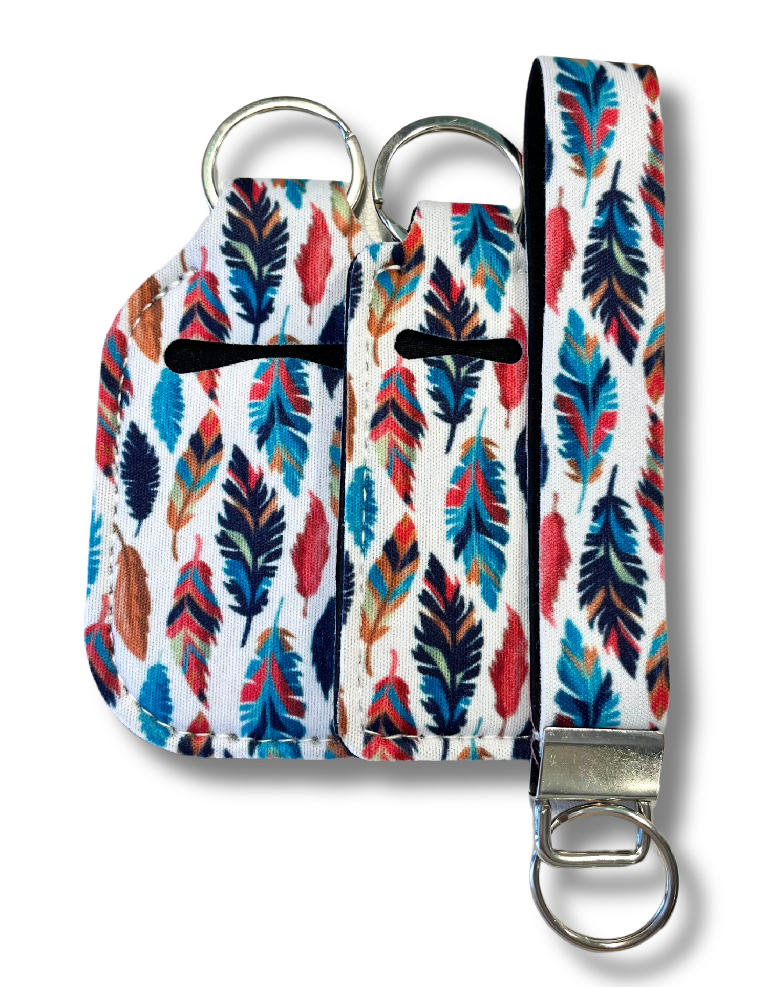 Wristlet-3-PCS Set: Feather Finesse